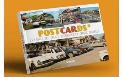 Quand les cartes postales et les automobiles anciennes démarrent ensemble