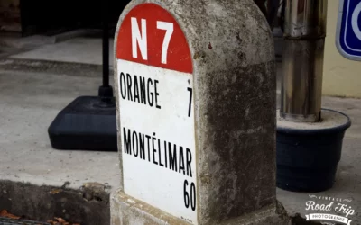 Musée de la Nationale 7 à Montélimar, la Renault Goélette