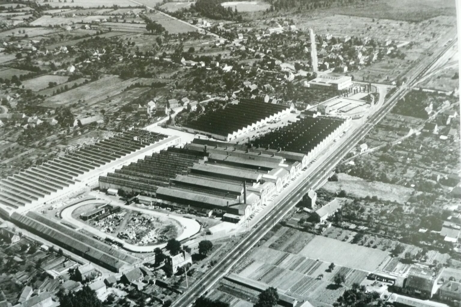 Vue aerienne d'ACMA