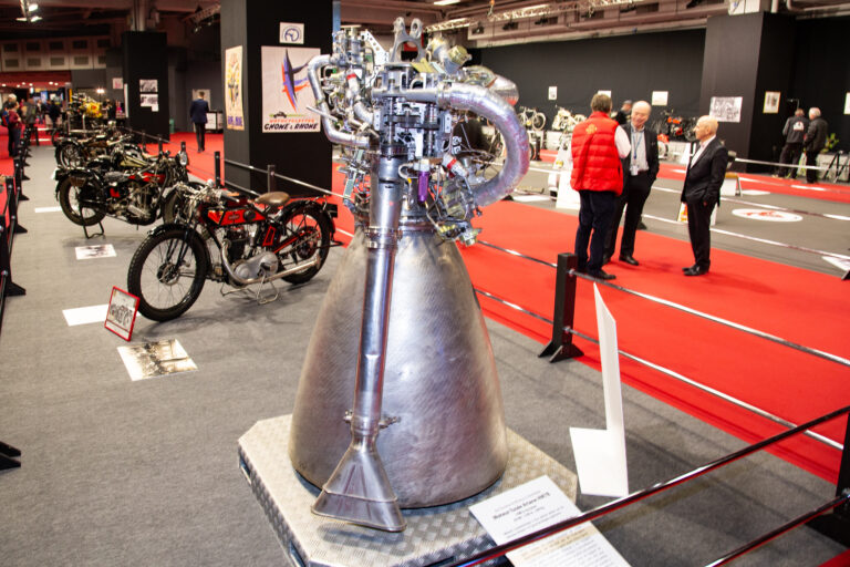 Le moteur d’Ariane à Rétromobile en 2019