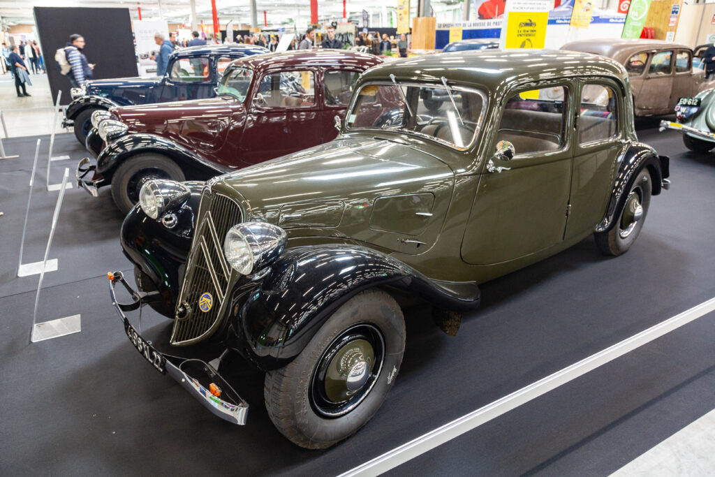 Exposition de Citroën Traction