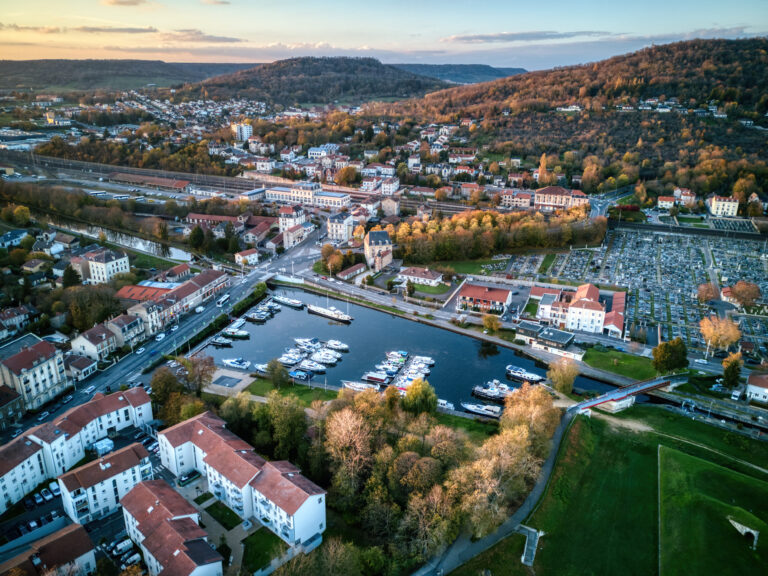 Panorama sur la ville de Toul