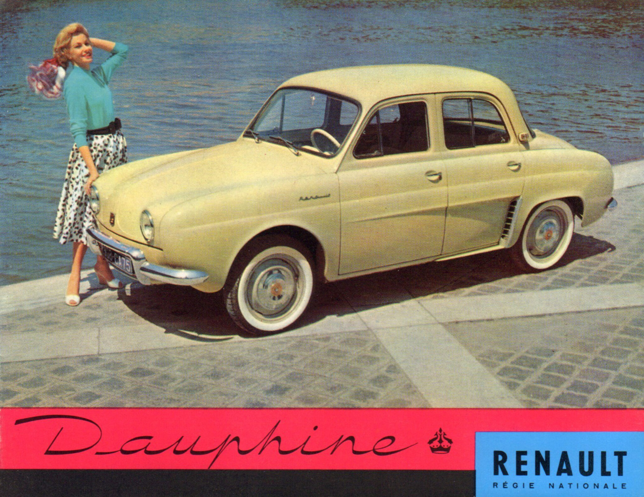 Couverture avec femme et voiture